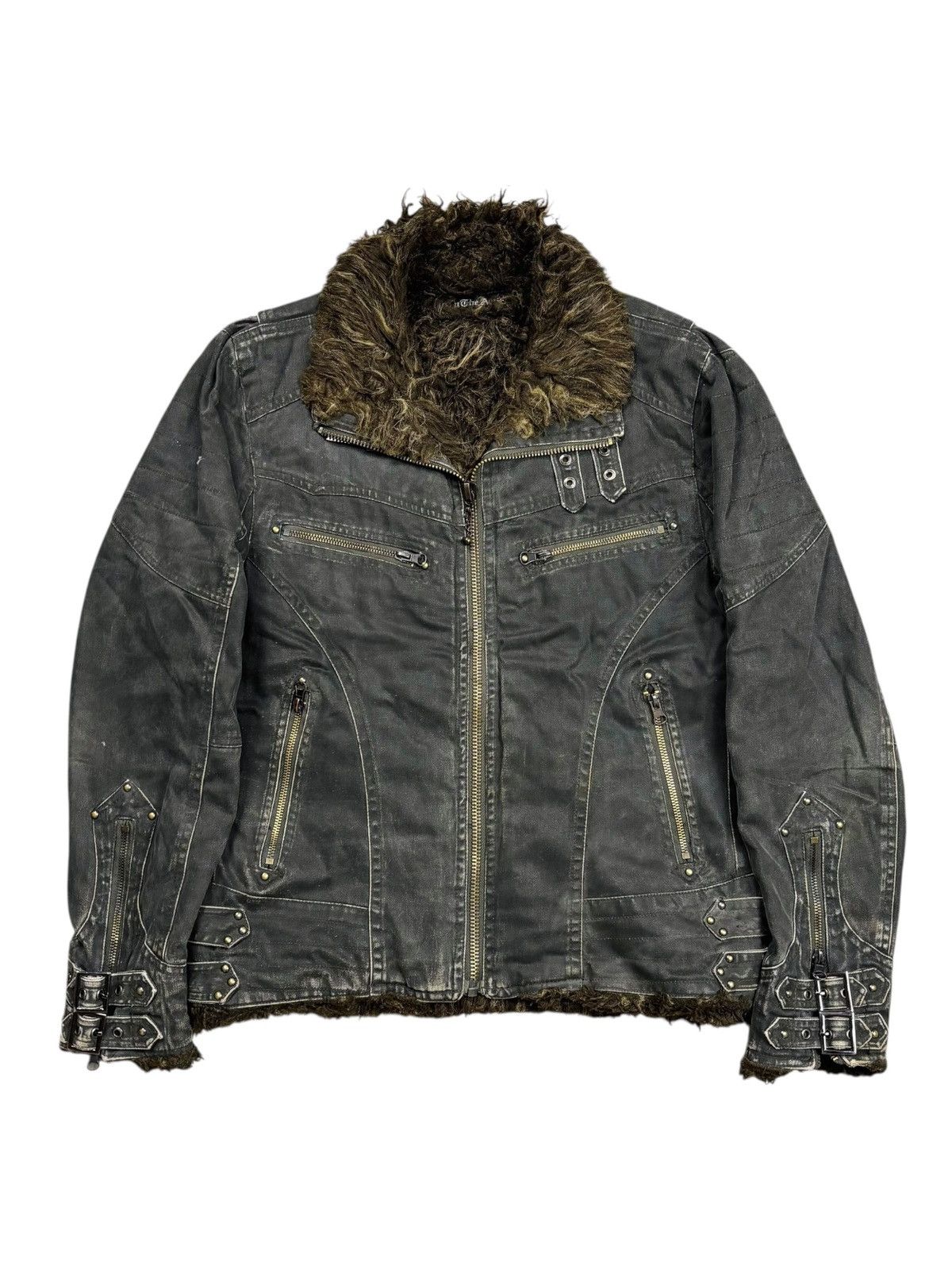 In The Attic 2000s In The Attic - Fur Interior Western Rider Jacket Size US M / EU 48-50 / 2 - 1 Thumbnail