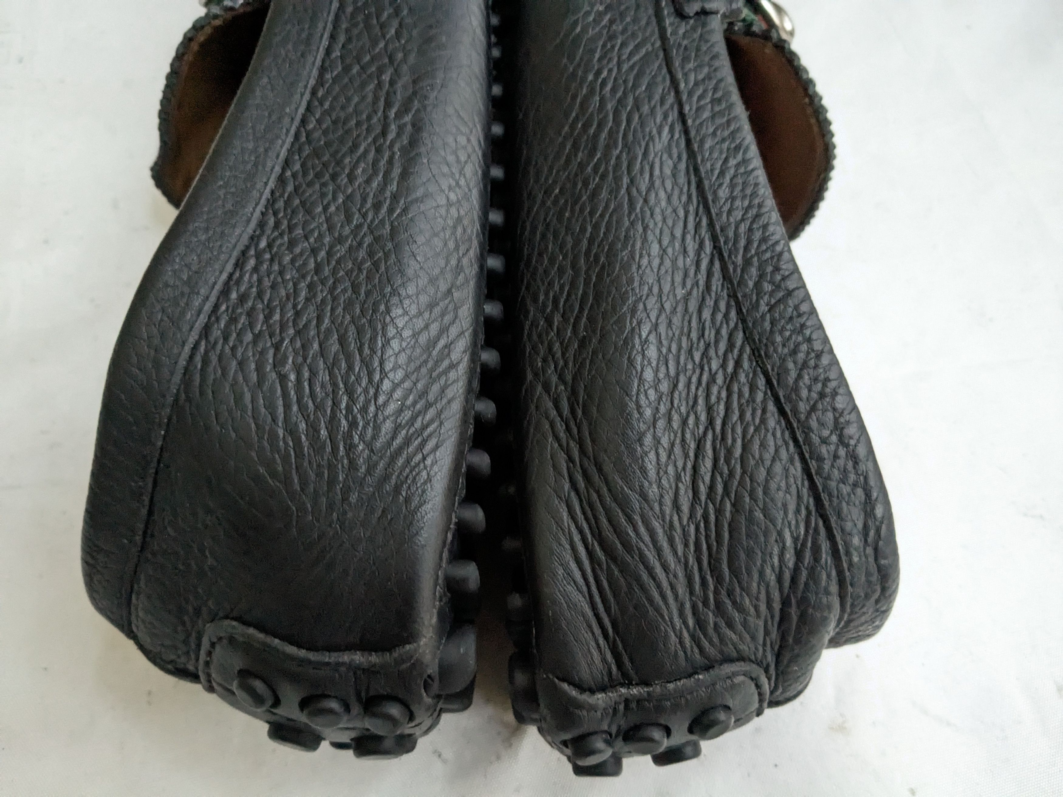 Gucci Gucci Horsebit Driving Loafers Black Leather 10.5 Slip On Size US 10.5 / EU 43-44 - 6 Thumbnail