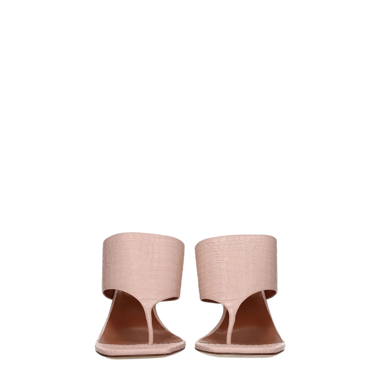 Paris Texas ob1o1e1124 Leather Sandals in Light Pink Size US 7 / IT 37 - 3 Thumbnail