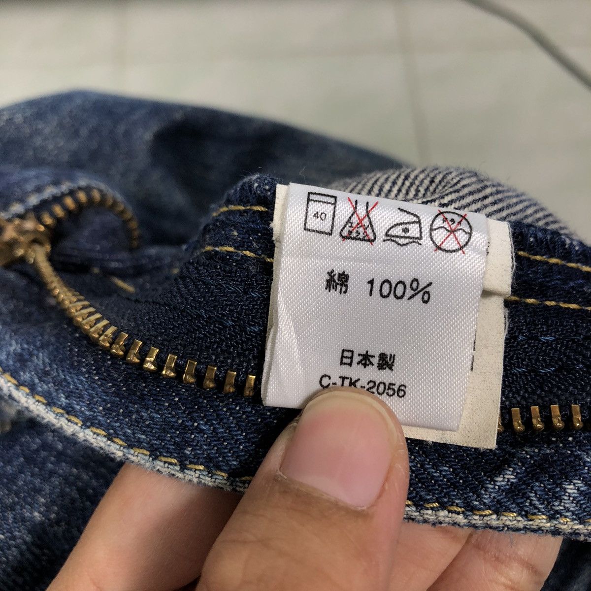 Japanese Brand 🔥Vintage Union Made Lee Raiders Denim Jeans Red Line Size US 34 / EU 50 - 19 Thumbnail