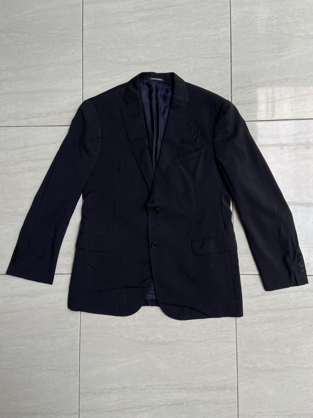 Emporio Armani EMPORIO ARMANI Navy Suit Size US S / EU 44-46 / 1 - 6 Thumbnail