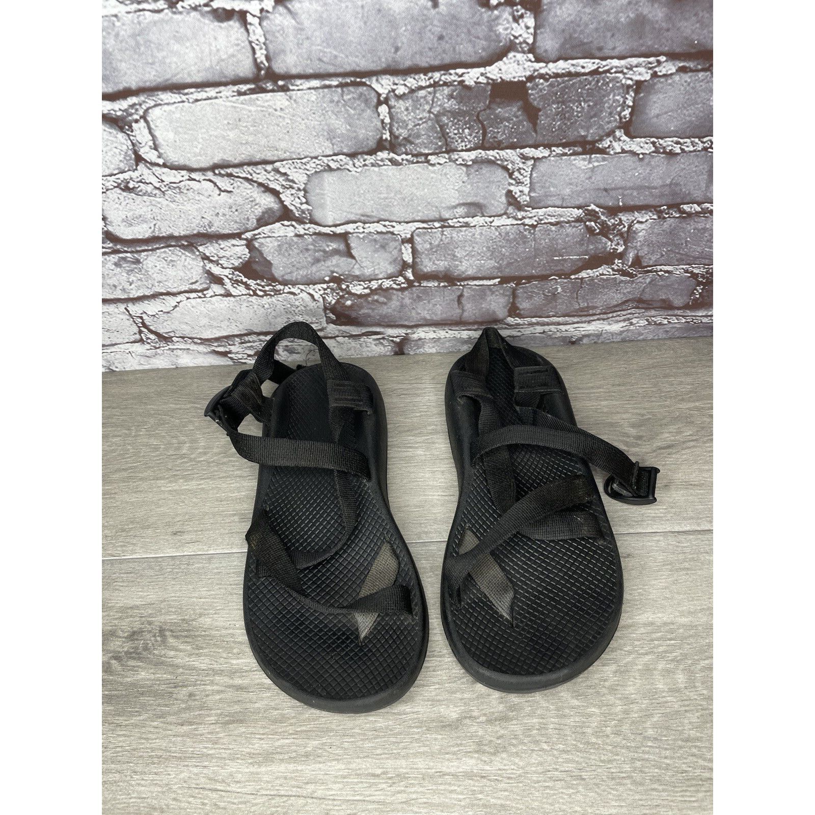 Chaco Chaco Z/1 Classic Black Nylon Comfort Strappy Sandals Men's Size US 10 / EU 43 - 2 Thumbnail