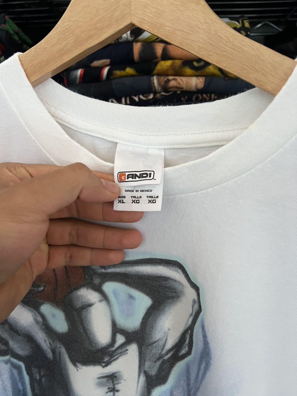 NBA 90s And1 Basketball How Many Times Quote Tee Size US XL / EU 56 / 4 - 5 Thumbnail