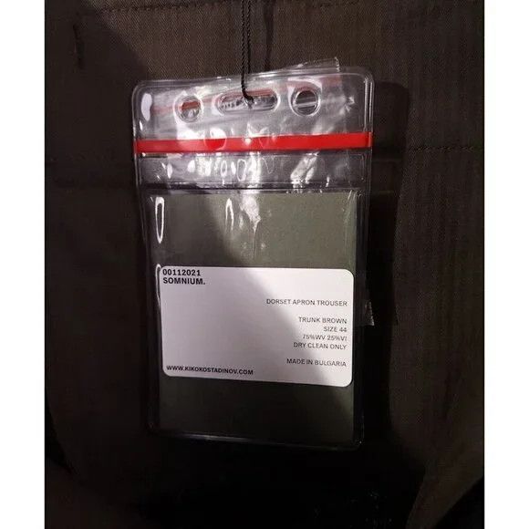 Kiko Kostadinov Kiko Kostadinov Dorset Straight-leg Trousers 44 28 XS New Size US 28 / EU 44 - 12 Thumbnail