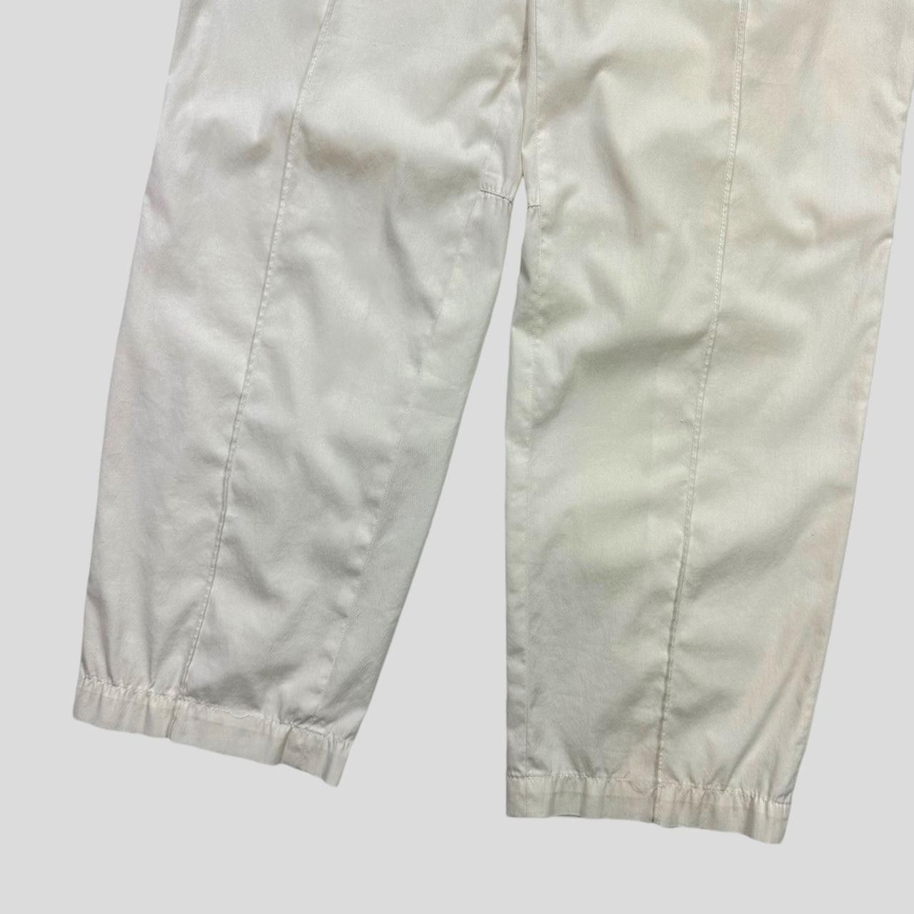 Prada Prada Sport 00’s Linen Ponte Trousers - UK6-8 Size 27" / US 4 / IT 40 - 4 Thumbnail