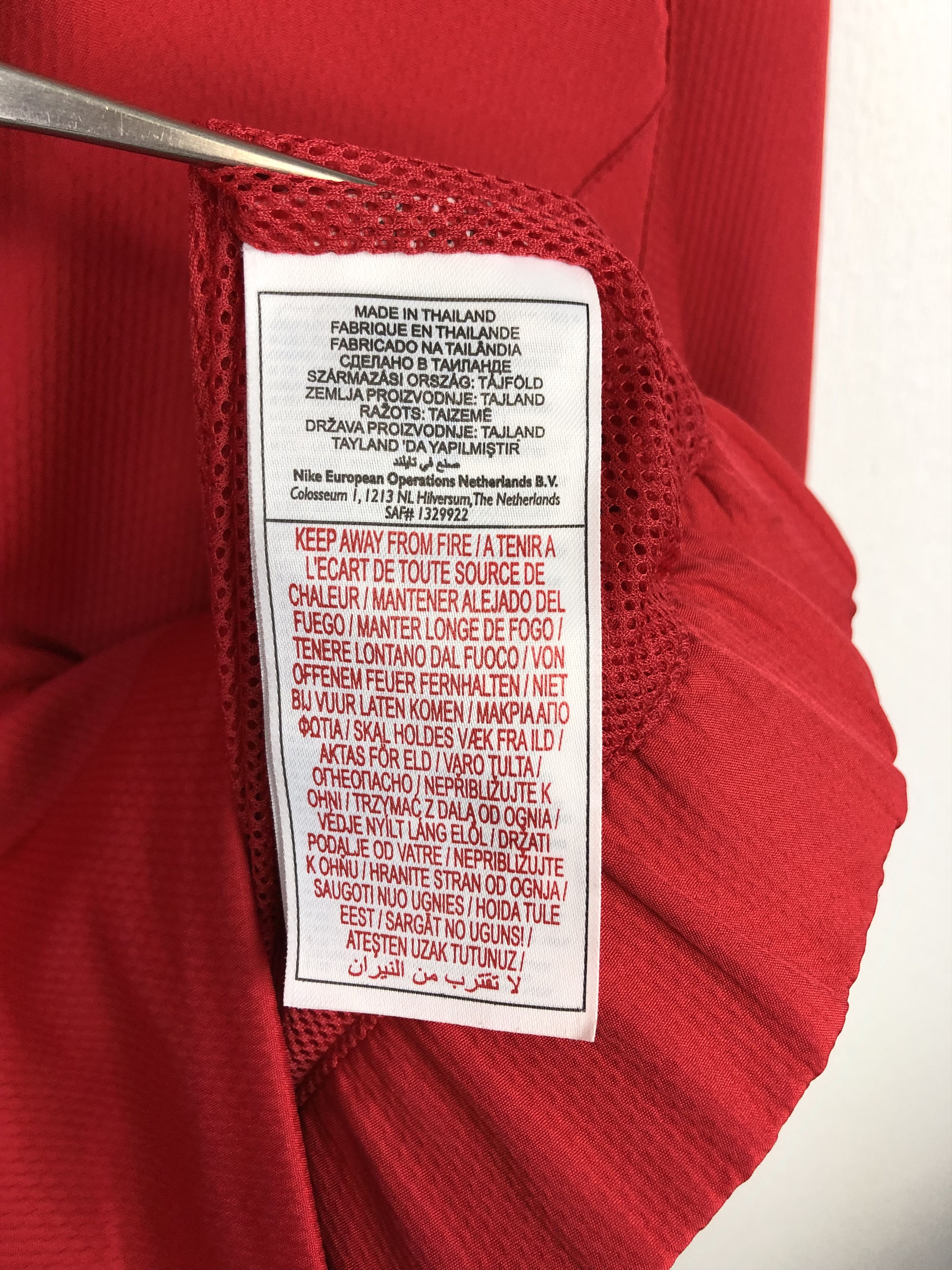 Nike Vintage Nike Arsenal Football Jacket Soccer Track Gunners Size US XXL / EU 58 / 5 - 6 Thumbnail