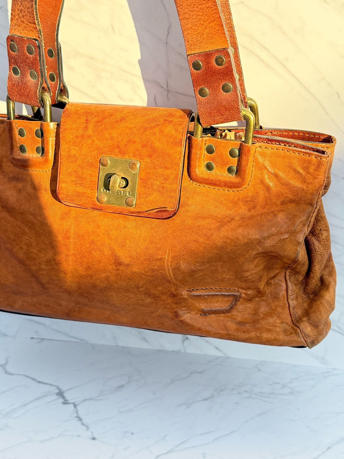 Diesel Diesel vintage Leather bag Size ONE SIZE - 3 Thumbnail
