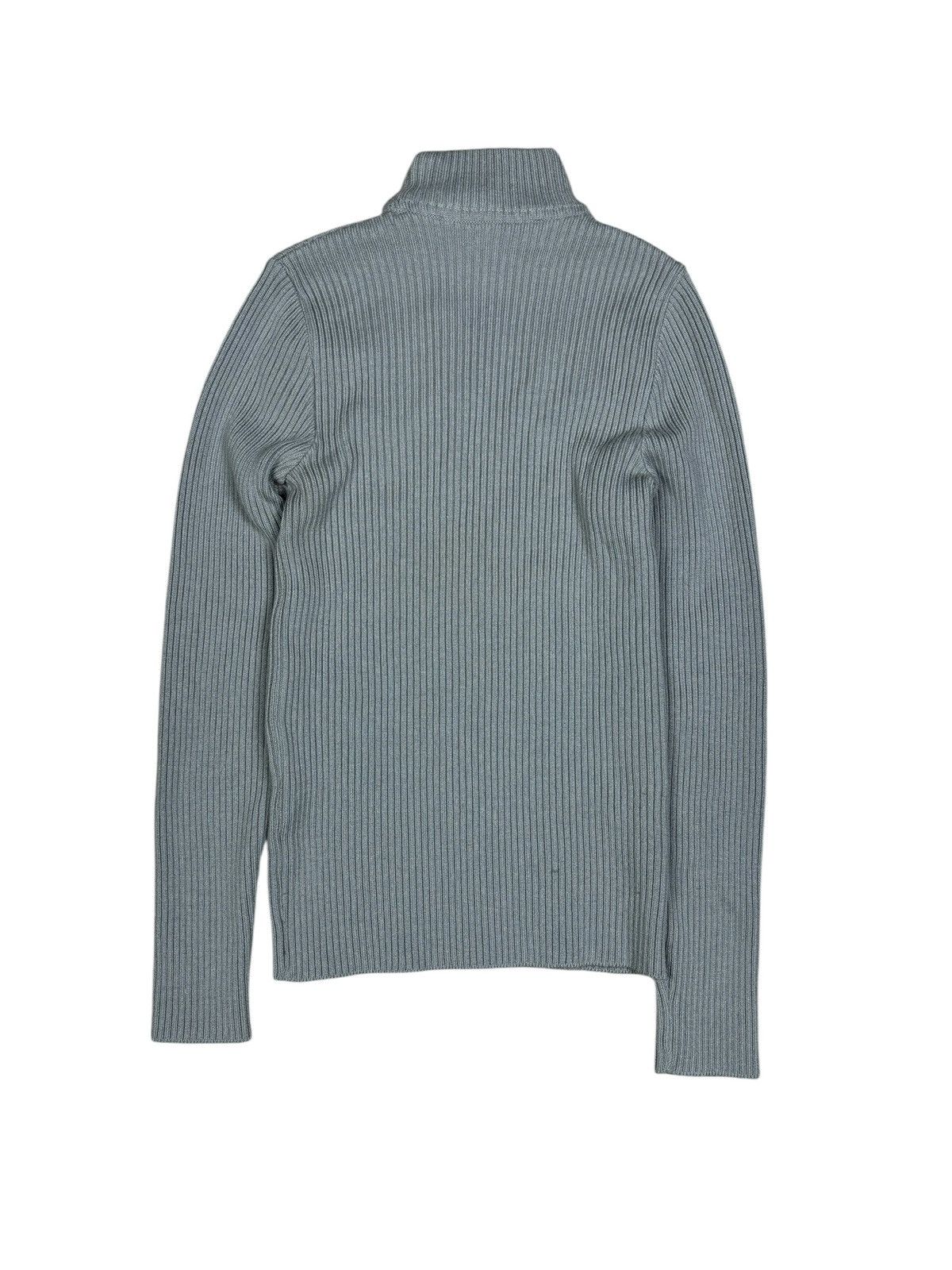 Dirk Bikkembergs 2000s Dirk Bikkembergs Ribbed Turtleneck Knit Size US S / EU 44-46 / 1 - 2 Thumbnail
