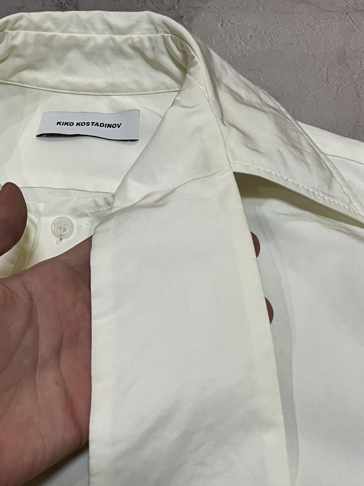 Kiko Kostadinov Kiko Kostadinov Bow Shirt 00082020 Tulcea Size US XS / EU 42 / 0 - 16 Thumbnail