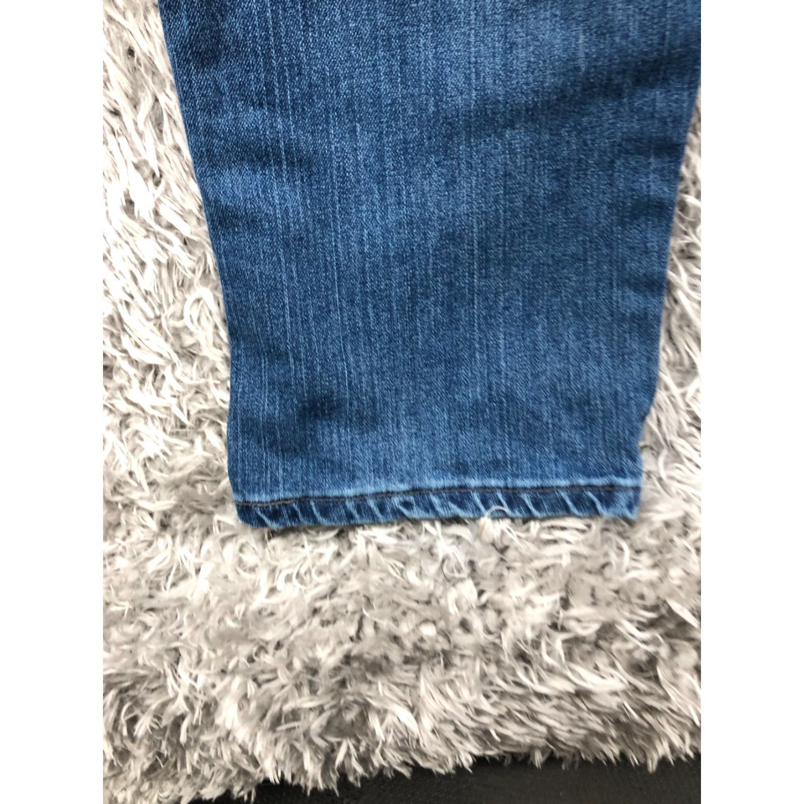 Lee Lee Jeans Size 12 Womens Regular Taper Blue 31in Inseam Stretch High Rise Denim Fashion Modern Classic Weekend Comfort Size 34" / US 12 / IT 48 - 7 Thumbnail
