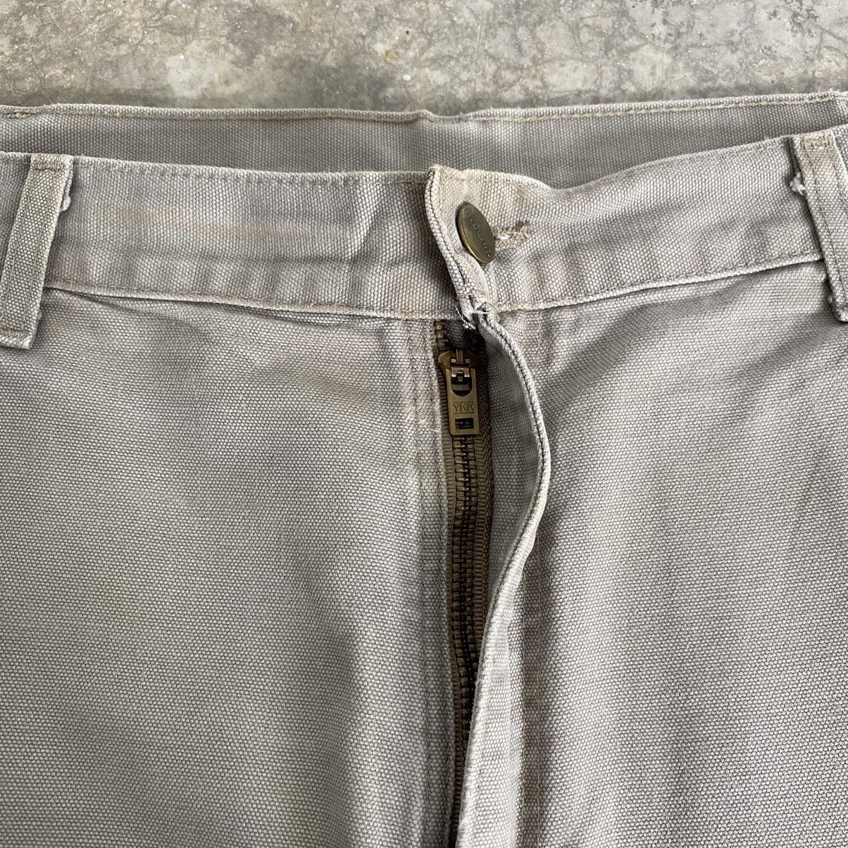 Carhartt Vintage Carhartt Desert Grey Carpenter Workwear Pants Size US 36 / EU 52 - 11 Thumbnail