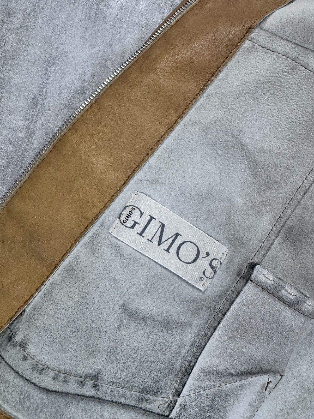 Gimo's GIMOS leather Jacket Gimo’s Vintage Collared Western Jacket Size US S / EU 44-46 / 1 - 4 Thumbnail