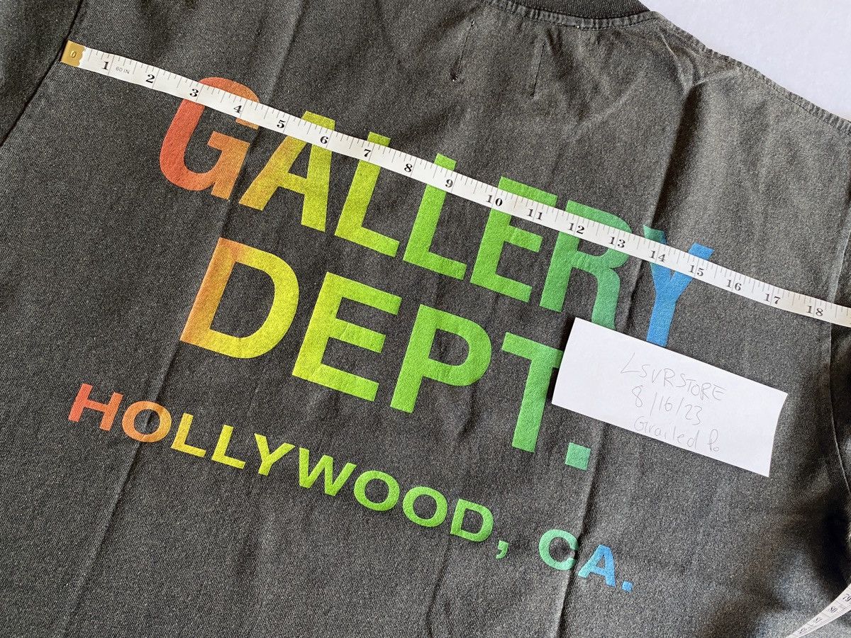 Gallery Dept. Gallery Dept. COLLECTOR S/S RAINBOW POCKET TEE MEDIUM Size US M / EU 48-50 / 2 - 11 Thumbnail