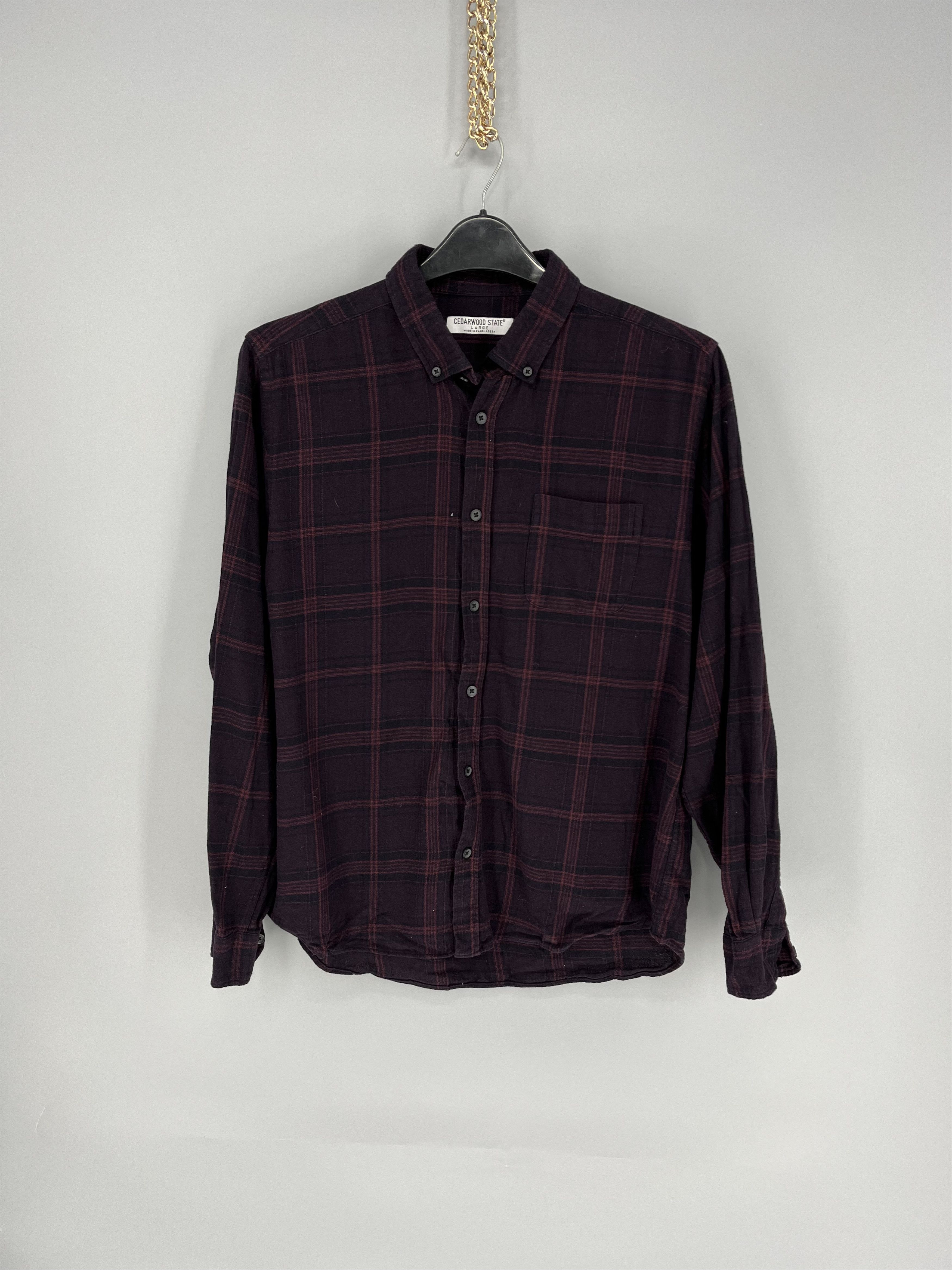 Flannel × Vintage Vintage Y2K Flannel Shirt Travis Scott style Size US L / EU 52-54 / 3 - 1 Thumbnail