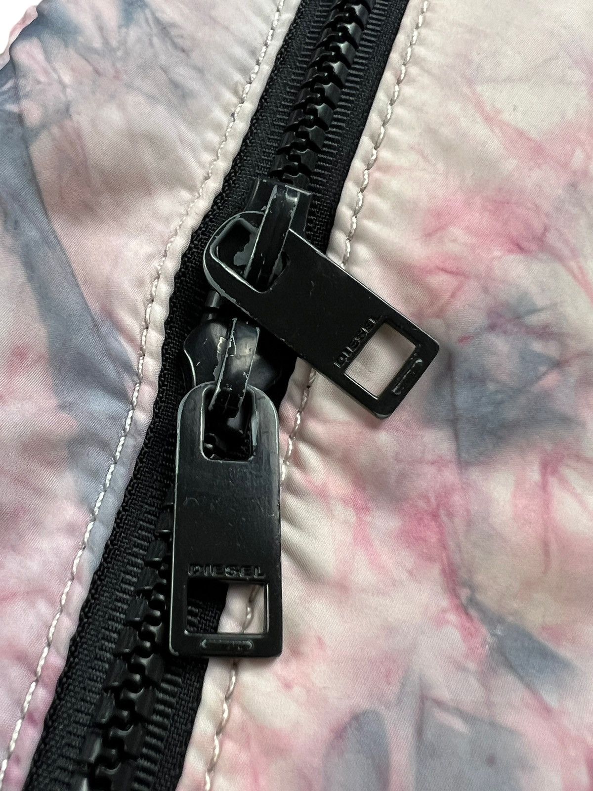Diesel × Diesel Black Gold Diesel Pink Marble Backpack Size ONE SIZE - 8 Thumbnail