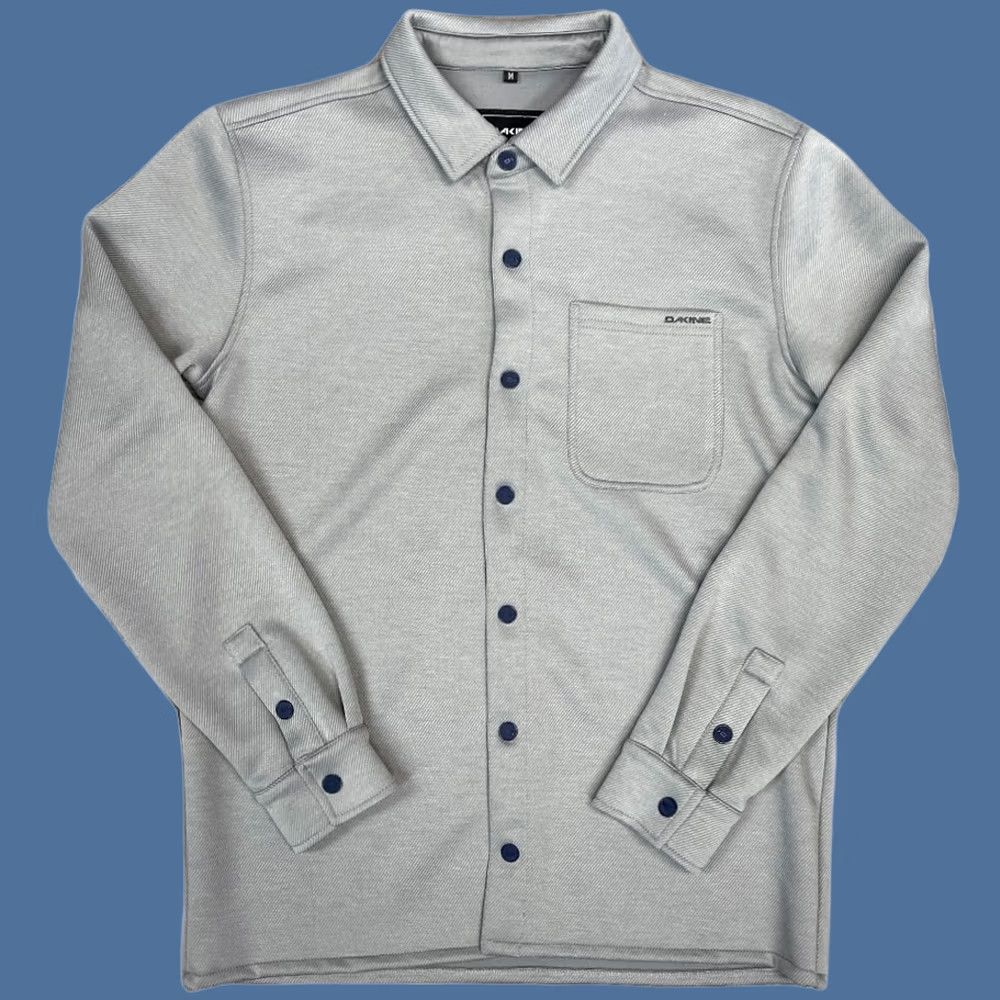 Dakine Brand New Dakine 1 Pocket Fleece Shacket Shirt Mens M Gray Size US M / EU 48-50 / 2 - 1 Preview