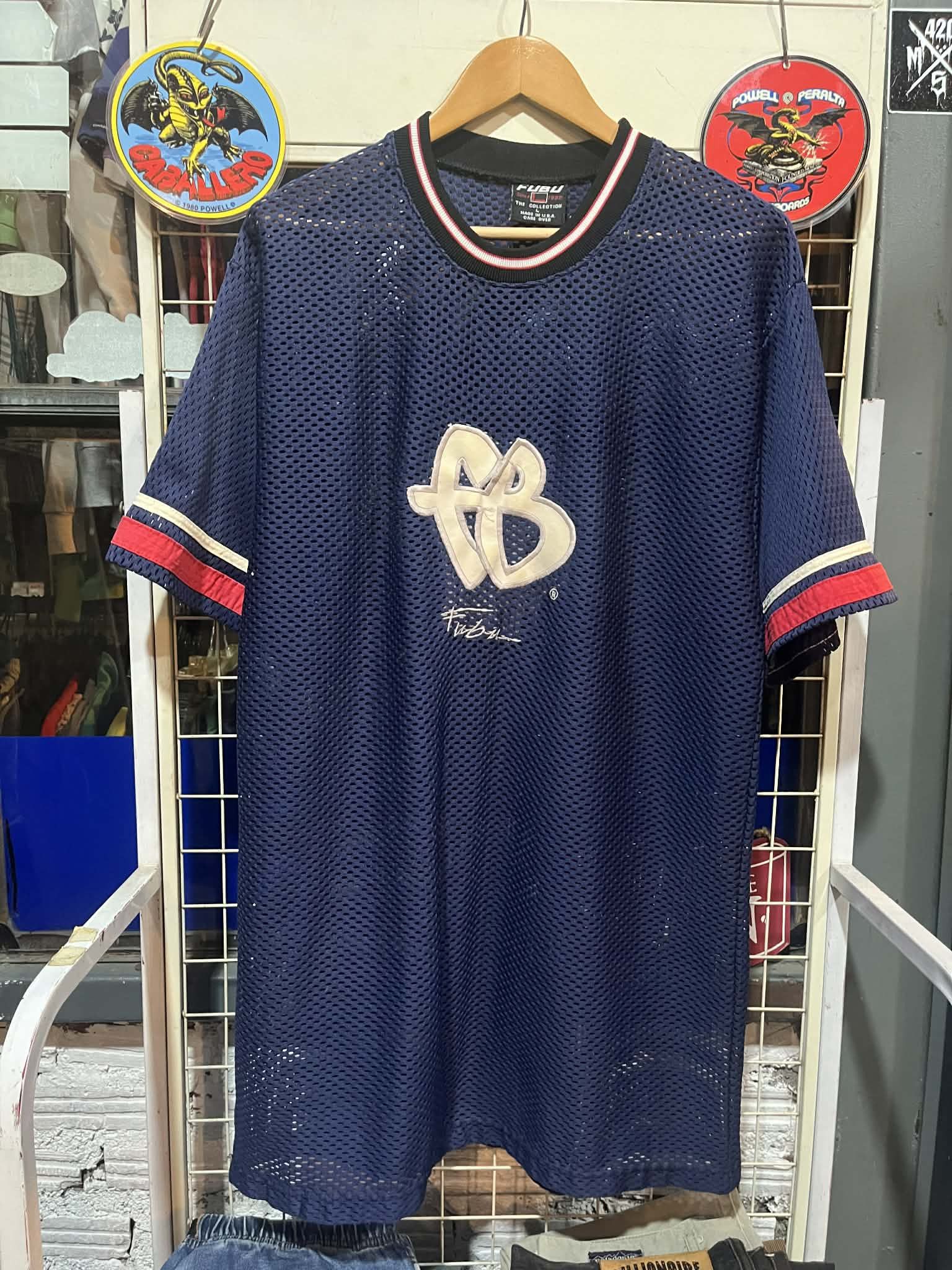 Fubu FUBU FB Hip Hop Jersey Logo 90s Size US L / EU 52-54 / 3 - 1 Thumbnail