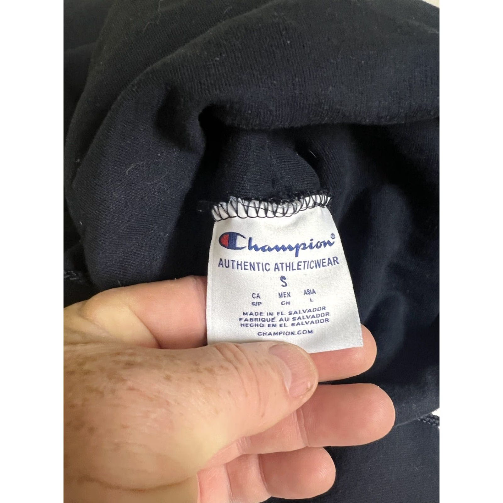 Champion **Champion Blue College Hoodie Sweatshirt** User: Champion Blue College Hoodie Sweatshirt Size US S / EU 44-46 / 1 - 4 Thumbnail