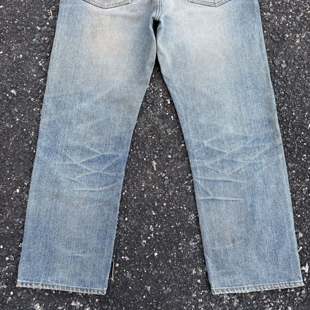Japanese Brand Vintage Japanese Brand Rusty Faded Denim Jean Pants Size US 35 - 11 Thumbnail