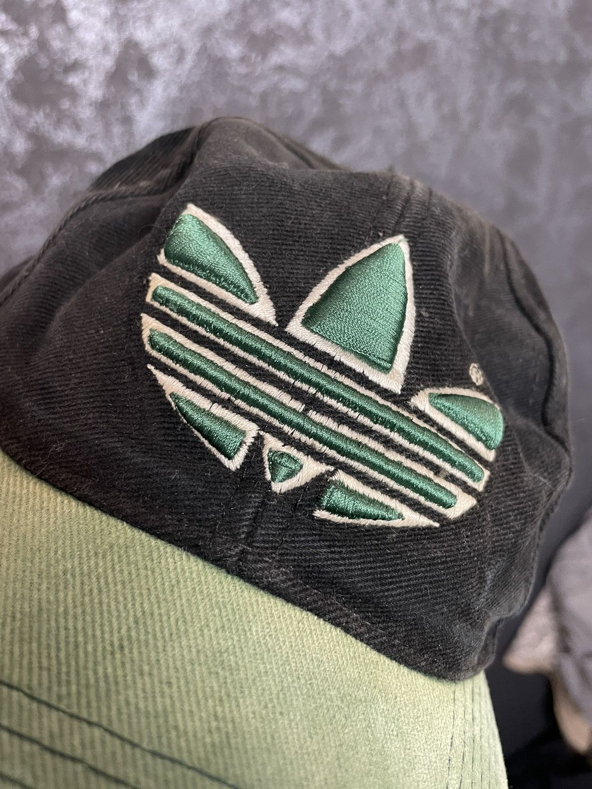 Adidas × Vintage Vintage Adidas Old Dad Hat Cap logo embroidered y2k faded Size ONE SIZE - 4 Thumbnail