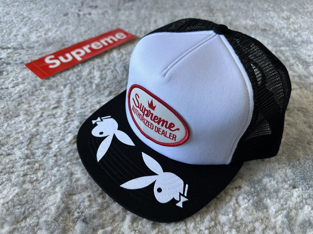 Supreme Supreme®/Playboy® Mesh Back 5-Panel Woodland Camo | Grailed