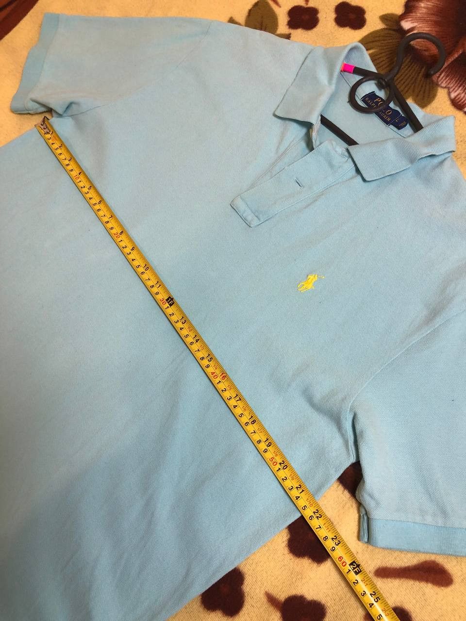 Polo Ralph Lauren Polo Ralph Lauren Men's Polo Shirt Blue Short Sleeve Size US L / EU 52-54 / 3 - 8 Thumbnail