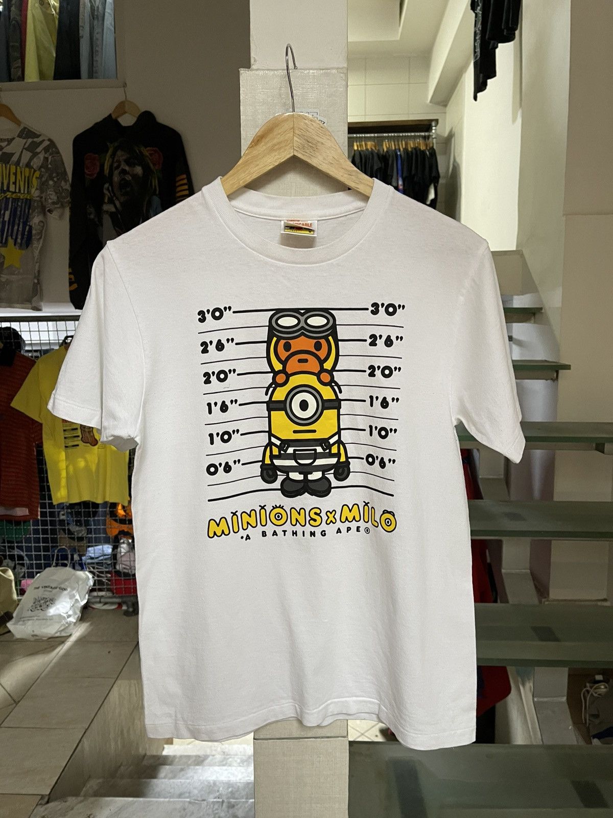 Bape Milo Minions Tee | Grailed