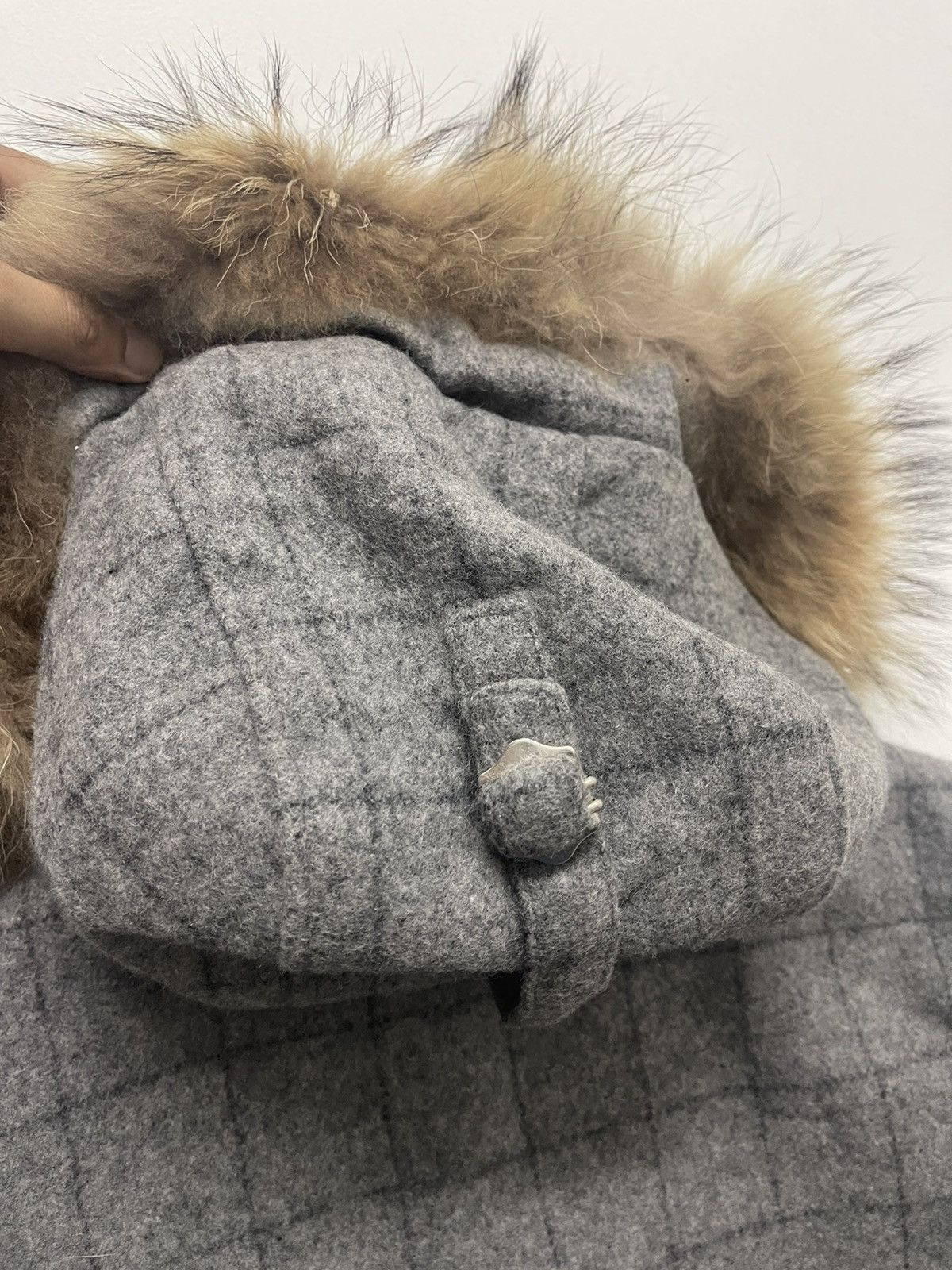If Six Was Nine × Japanese Brand ☃️RARE BONDAGE WOOL JACKET FUR HOODIES GOA LGB STYLE Size US S / EU 44-46 / 1 - 6 Thumbnail
