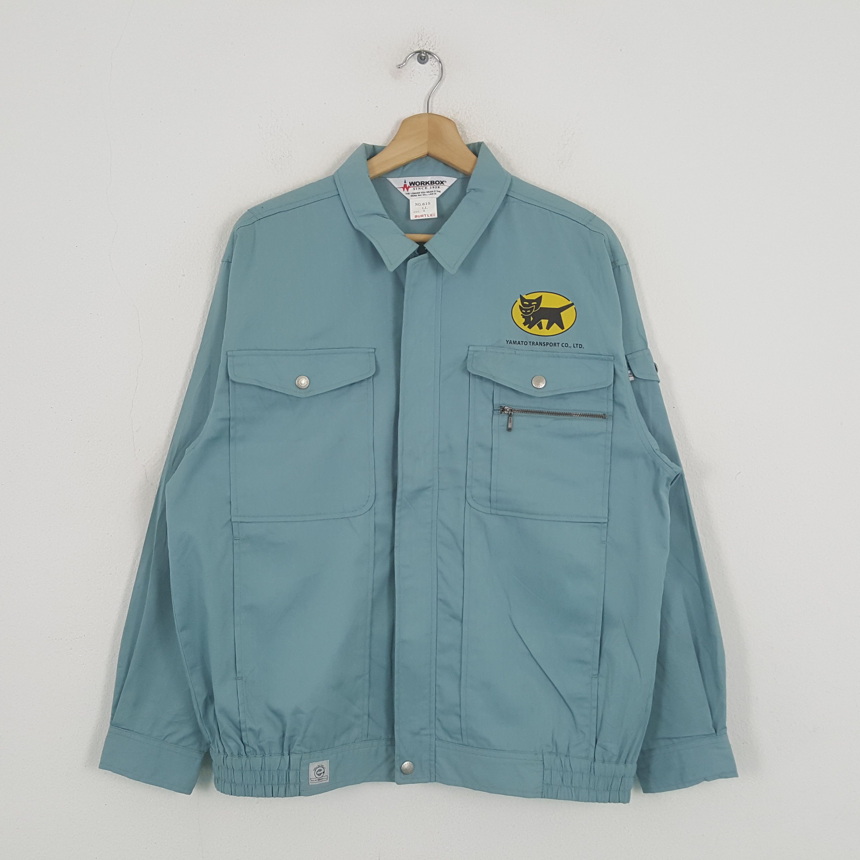 Japanese Brand × Vintage Vintage Yamato Transport Japanese Company Custom Jacket Size US L / EU 52-54 / 3 - 3 Thumbnail