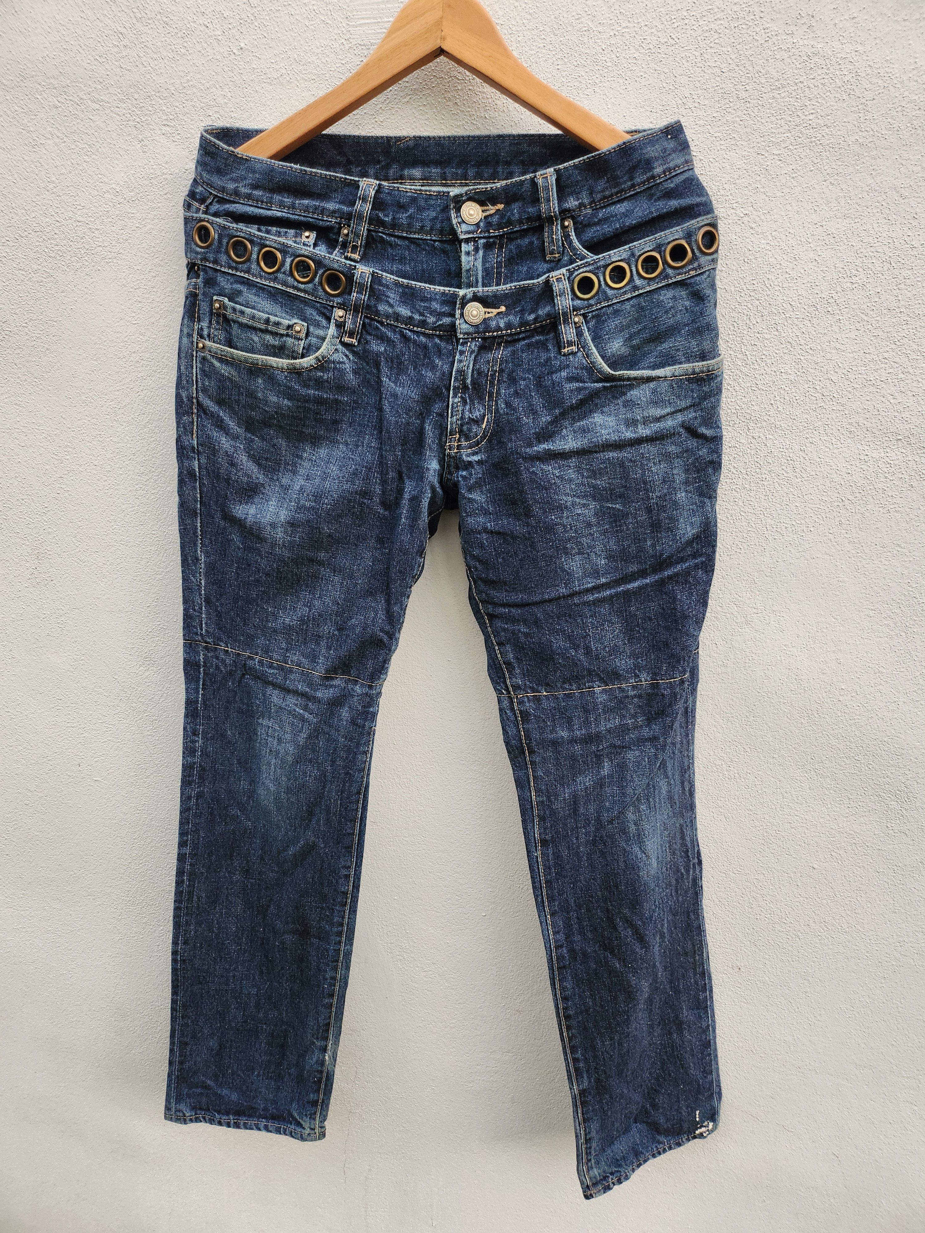 PPFM 💥PPFM Double Waist Denim Avant Garde Japan Size US 30 / EU 46 - 2 Thumbnail