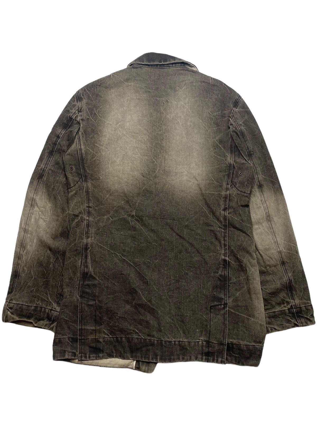 If Six Was Nine 1990s Jun Men - Mud Wash Denim Jacket Size US L / EU 52-54 / 3 - 2 Thumbnail