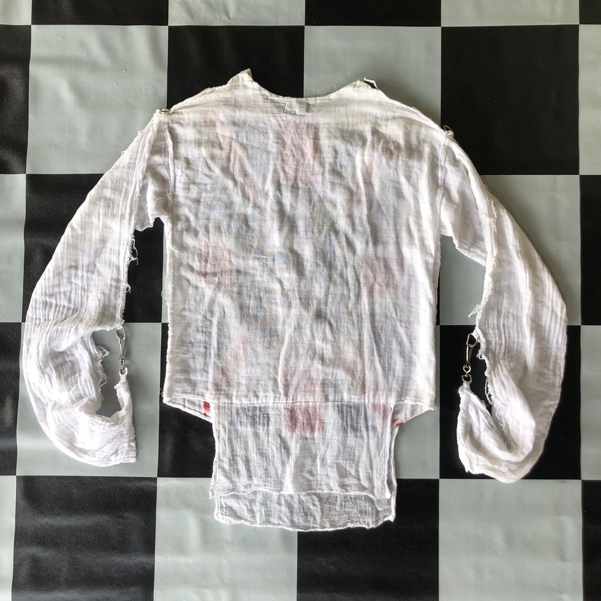 Vintage Vintage S.E.X Sex Pistols God Save The Queen Muslin Shirt Size US S / EU 44-46 / 1 - 6 Thumbnail