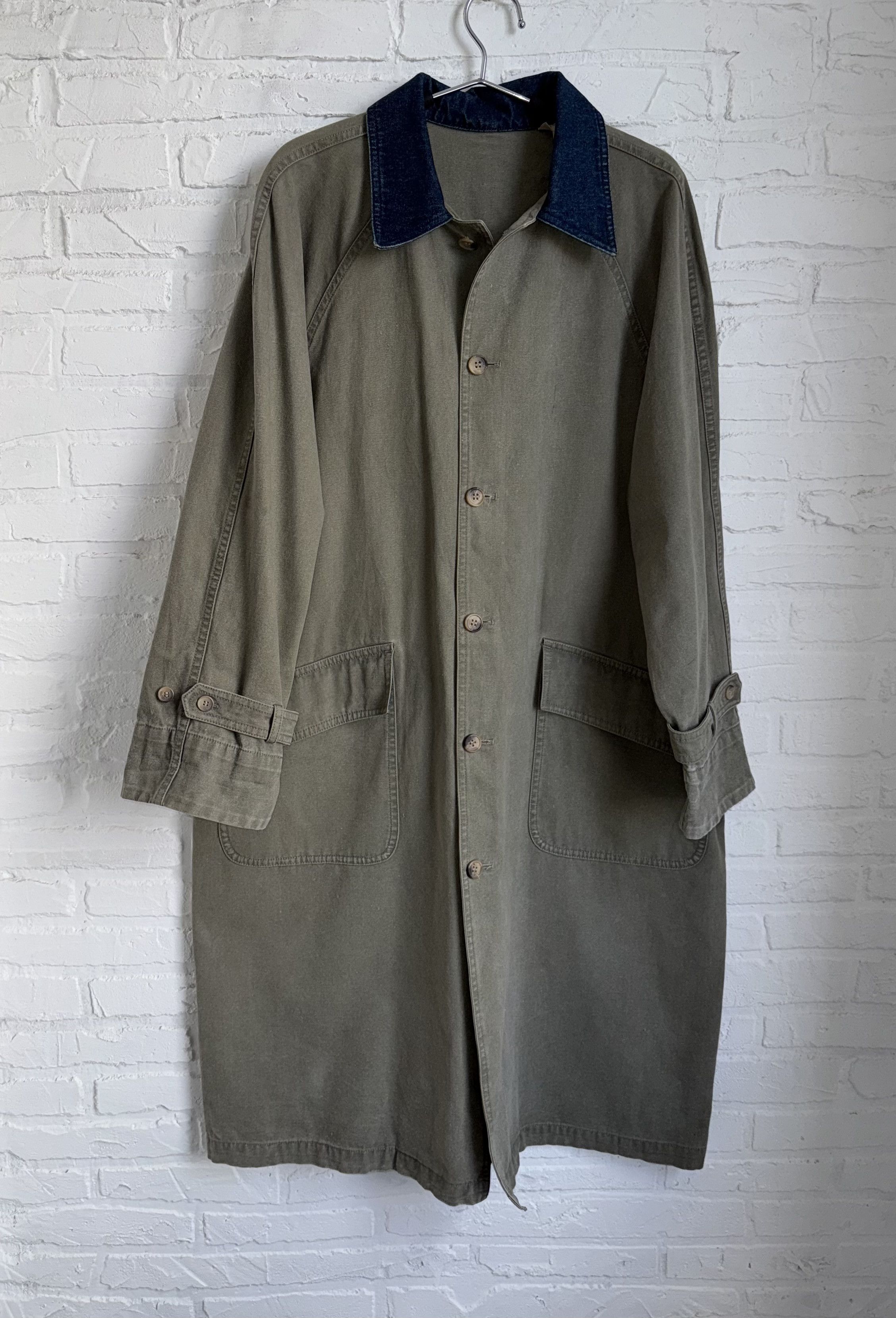 B.D. Baggies ARCHIVE Vintage 90s B.D. Baggies workwear Duster Coat Size US M / EU 48-50 / 2 - 1 Thumbnail