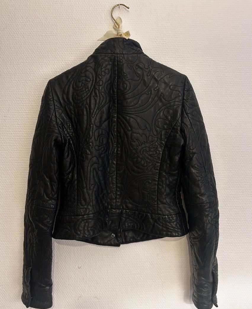 Emporio Armani Emporio Armani Vintage Embroidered Leather