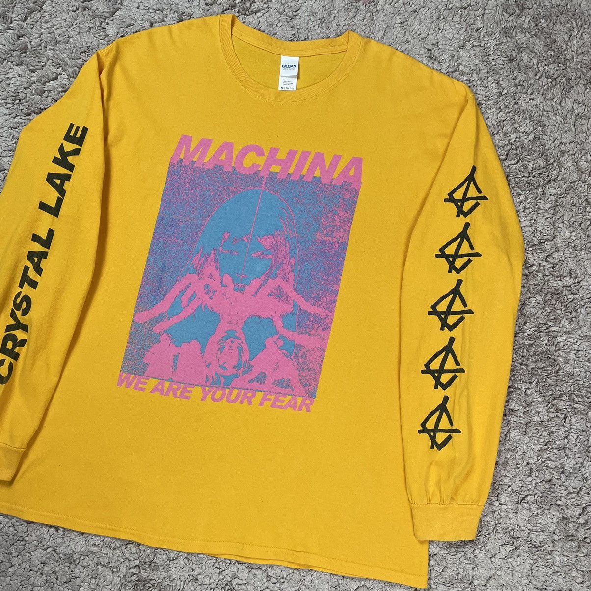 Band Tees Machina by Crystal Lake Japanese Metal Band T-shirt Size US XL / EU 56 / 4 - 4 Thumbnail