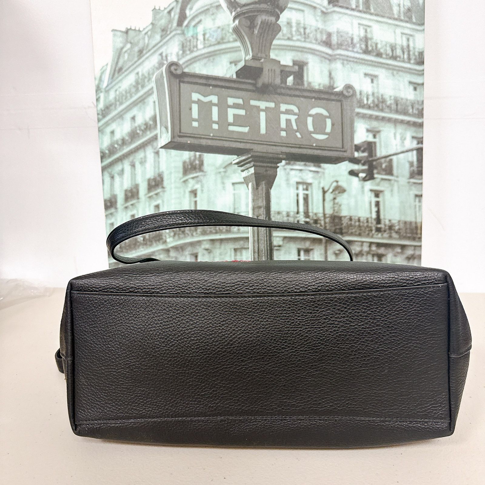 Coach Coach C8365 Gallery Tote Pebble Leather With Diary Black Size ONE SIZE - 5 Thumbnail