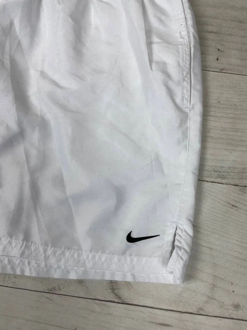 Nike Vintage Nike Nylon Drill Shorts 00s White Men Size XL Size US 36 / EU 52 - 3 Thumbnail