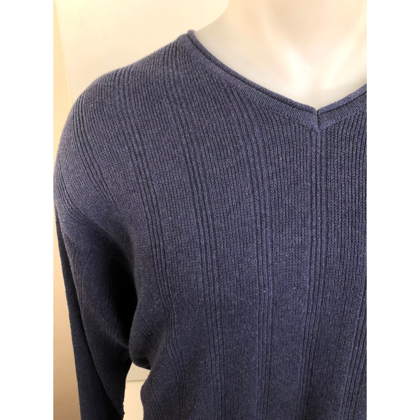 Vintage FIELDMASTER Sweater - Blue Heather Mens L Size Lg Pullover Shirt? Size US L / EU 52-54 / 3 - 3 Thumbnail