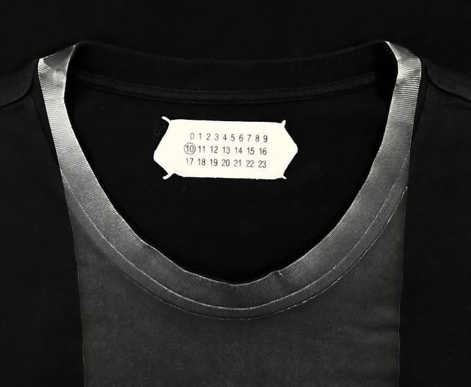 Maison Margiela ‘14 margiela rubber strip tee Size US M / EU 48-50 / 2 - 2 Thumbnail