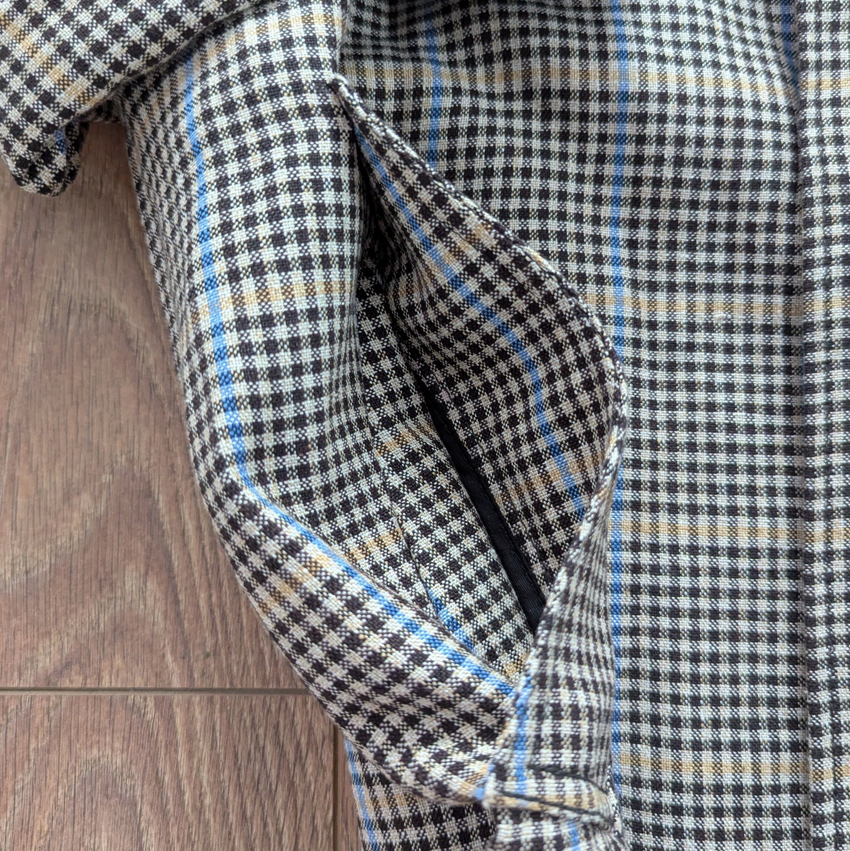 Samsoe Samsoe Samsoe Samsoe Belek Jacket Black Check Havana Fabric Luxury Size US S / EU 44-46 / 1 - 7 Thumbnail