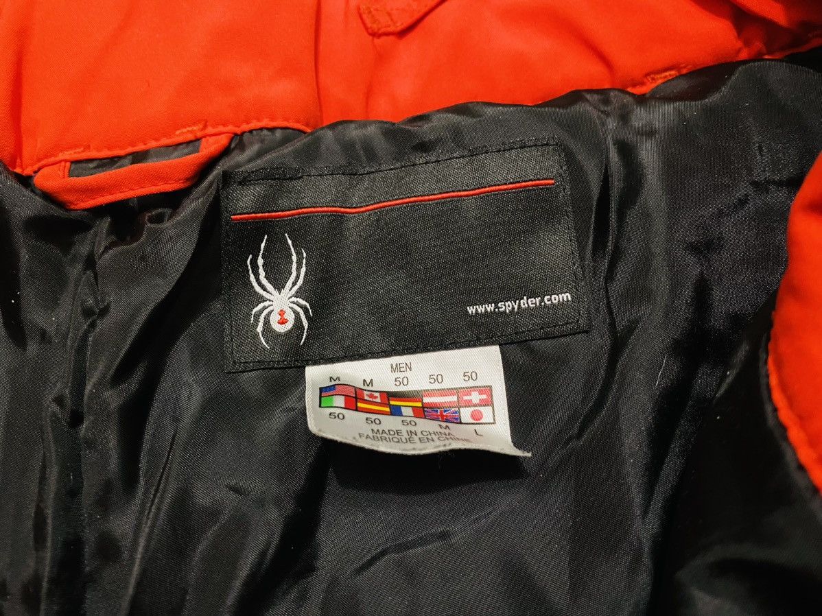 Spyder Pants Snowboarding Ski Outdoor Orange Men's M/L