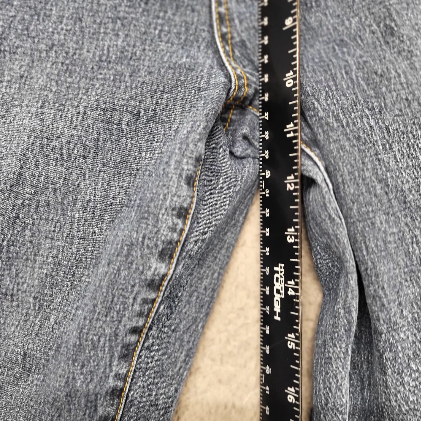 Denime DG2 Diane Gilman Jeans Women’s Size 12 Blue Denim Pants Embroidered Rhinestones Size 34" / US 12 / IT 48 - 4 Thumbnail