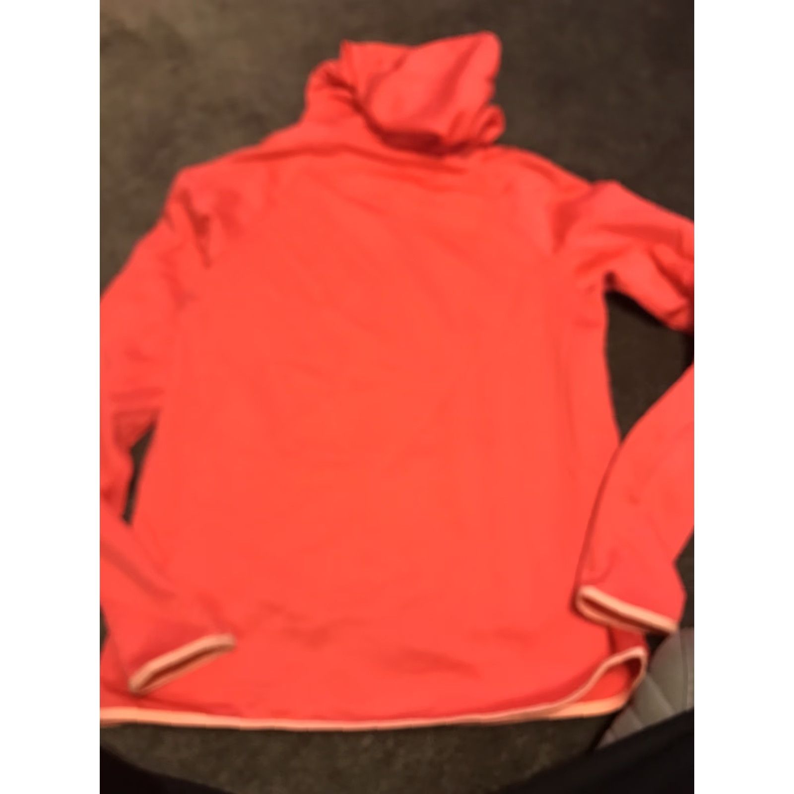 Nike Nike Therma Pullover Hoodie Women’s Activewear S Pink Orange Fleece Hooded Pockets Size S / US 4 / IT 40 - 3 Thumbnail