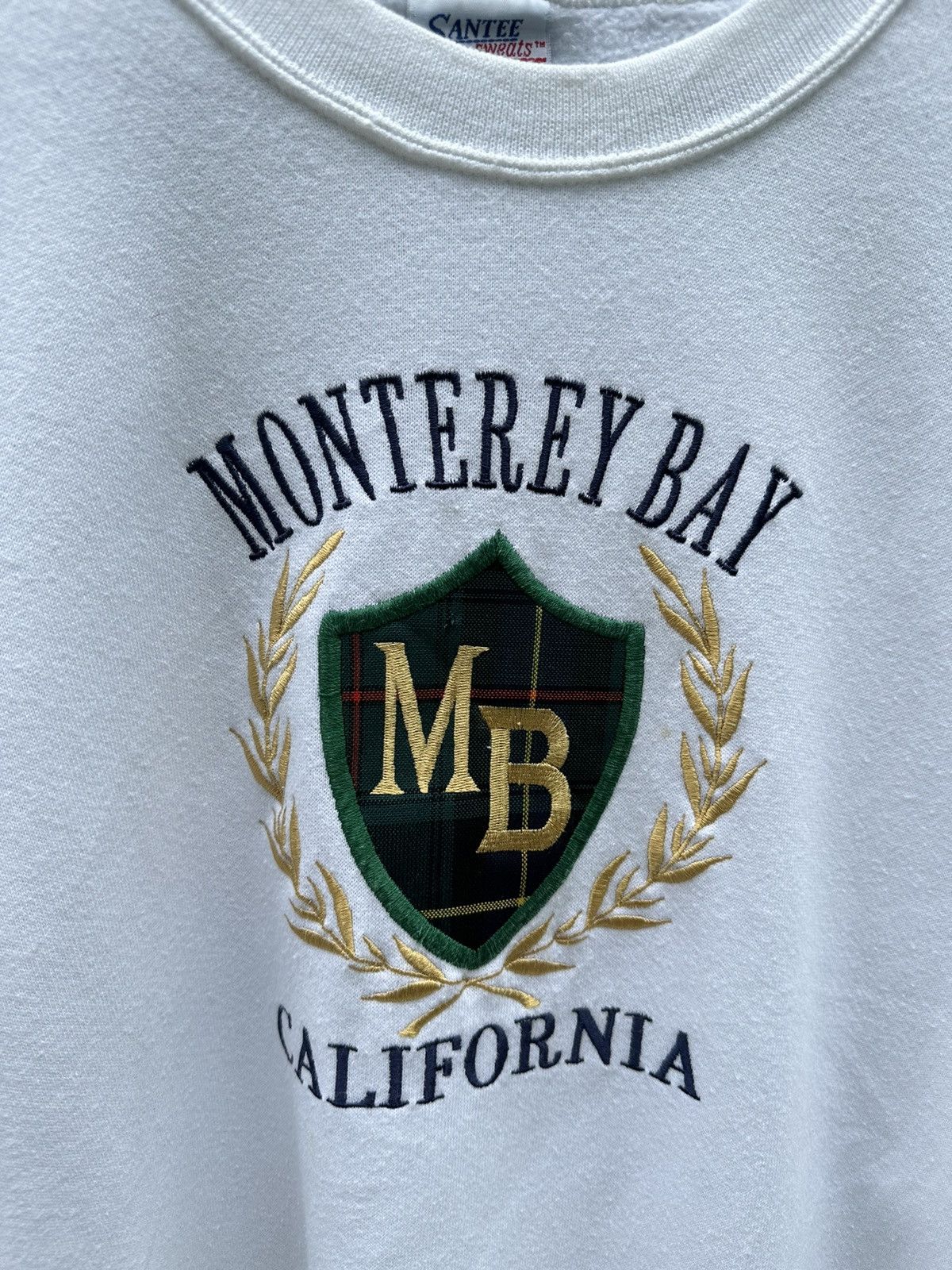 California Republic × Vintage Vintage Monterey Bay California Crewneck A156 Size US XL / EU 56 / 4 - 2 Thumbnail