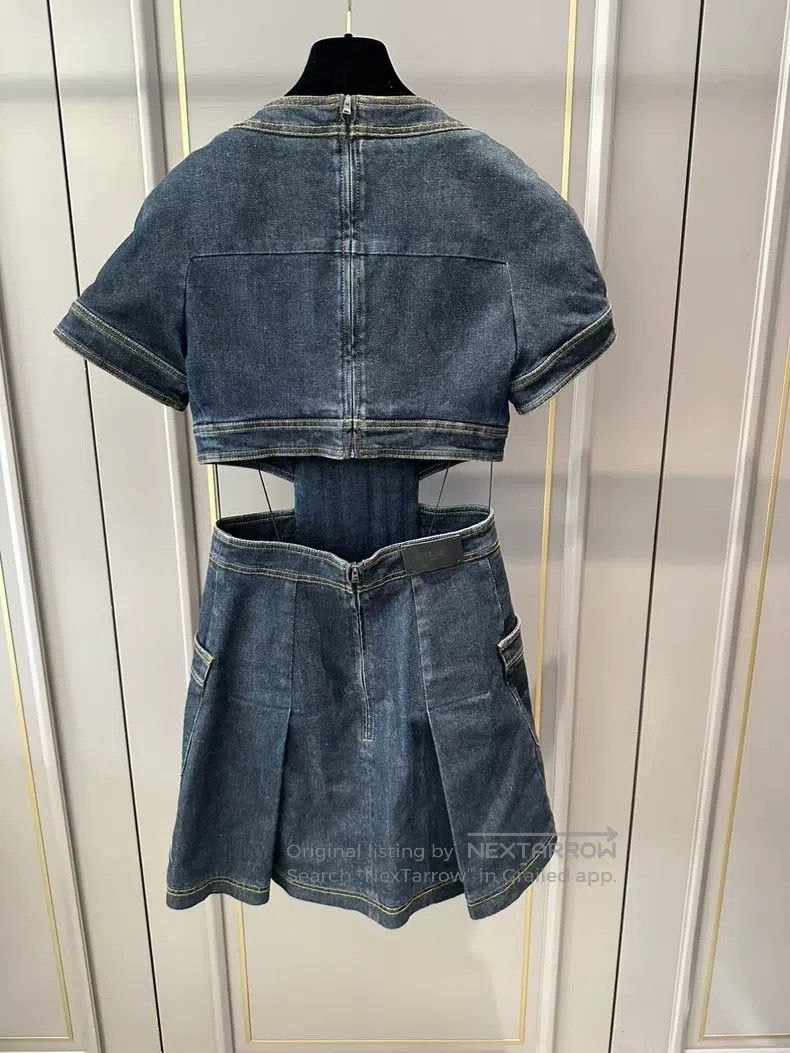 Other Fendi Denim Dress Size XS / US 0-2 / IT 36-38 - 2 Thumbnail