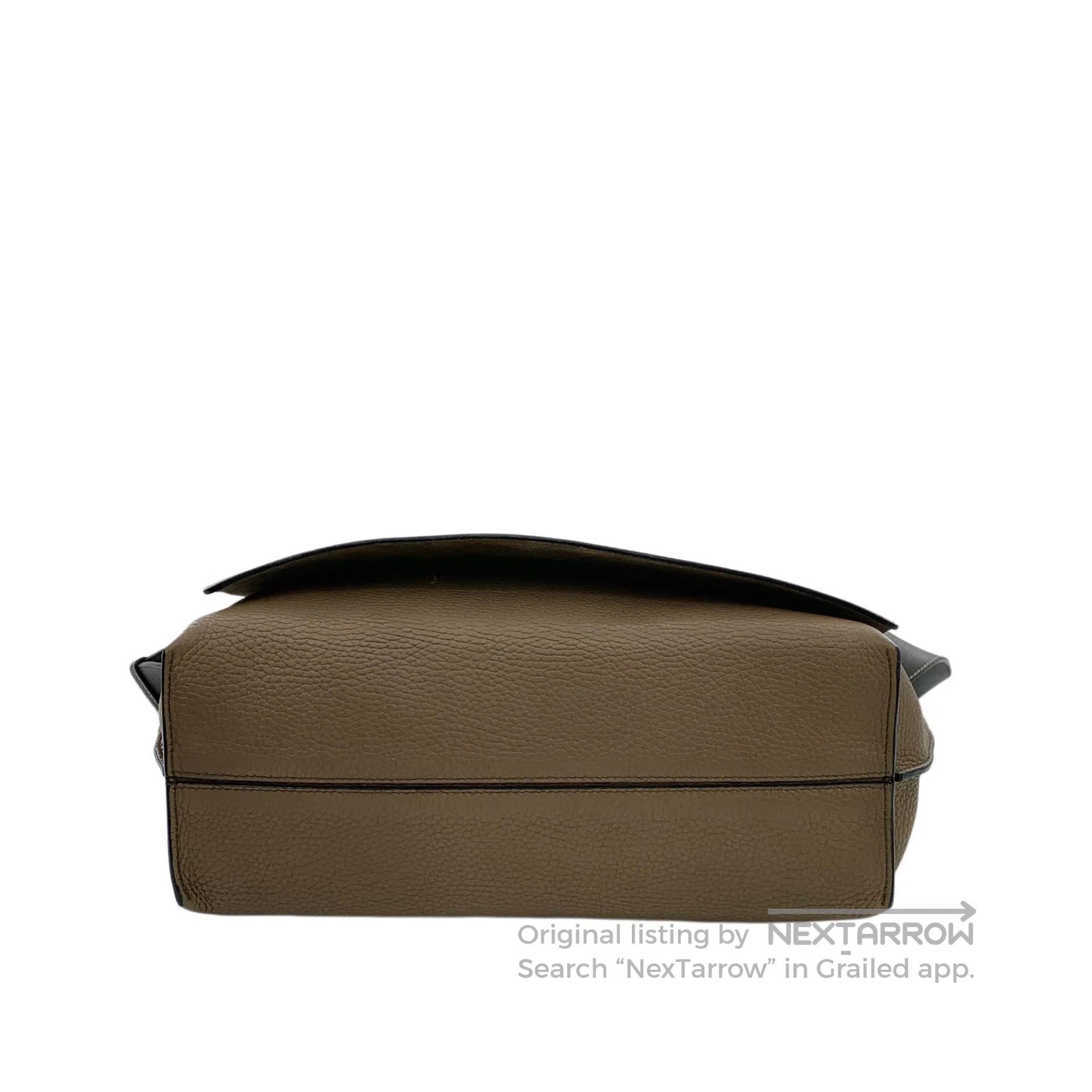 Loewe Loewe Brown logo embossed postman bag crossbody bag| Size ONE SIZE - 5 Thumbnail