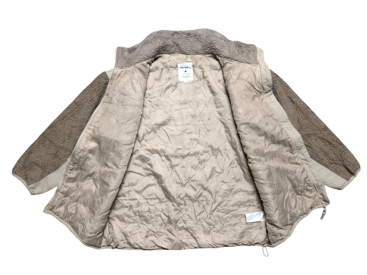 Japanese Brand 🇯🇵💥 JAPANESE NIKO AND DEEP PILE SHERPA FLEECE JACKET Size L / US 10 / IT 46 - 5 Thumbnail