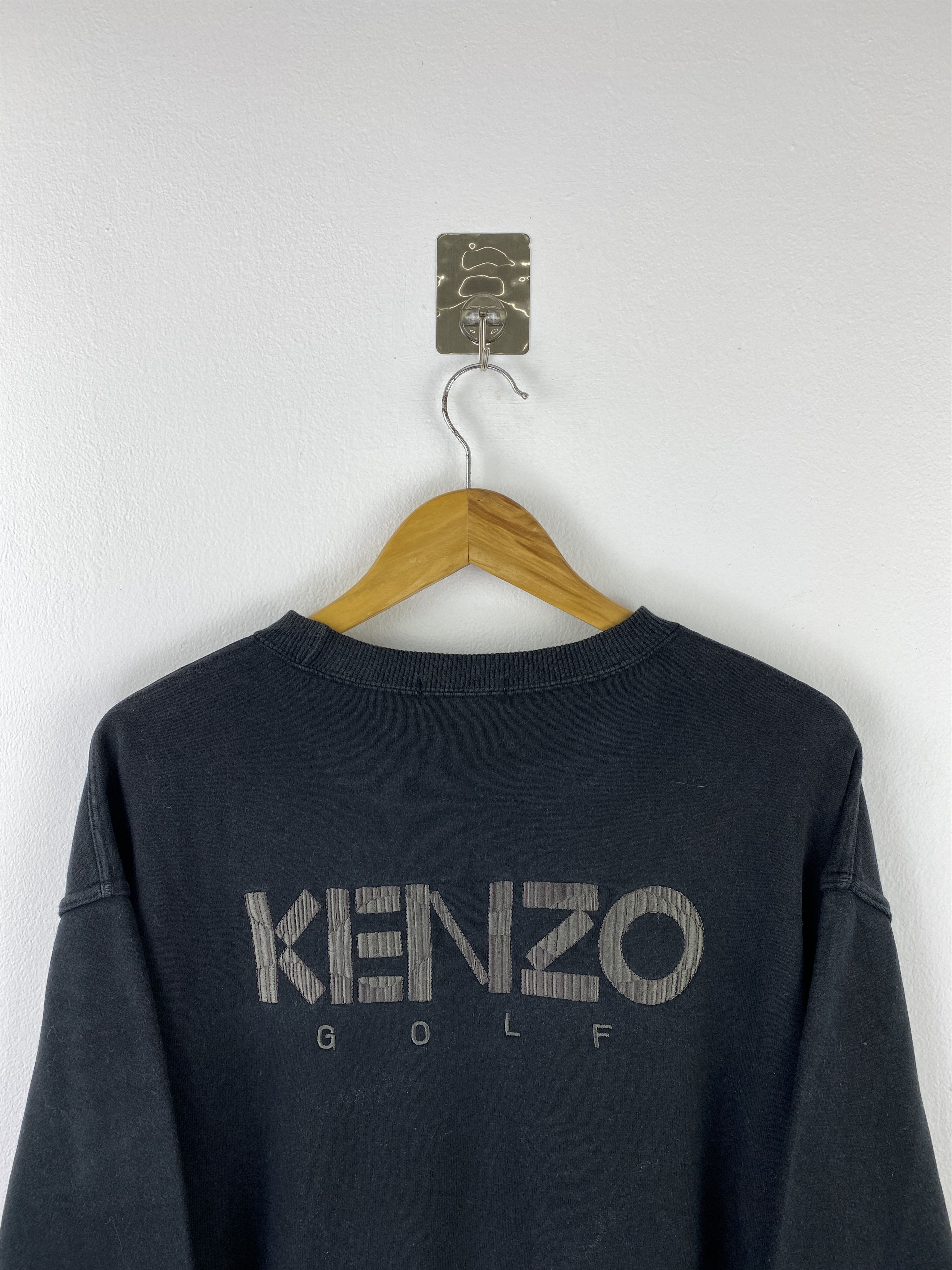 Kenzo Vintage Kenzo Golf Spell Out Pullover Sweatshirt SH0447 Size US XL / EU 56 / 4 - 2 Thumbnail