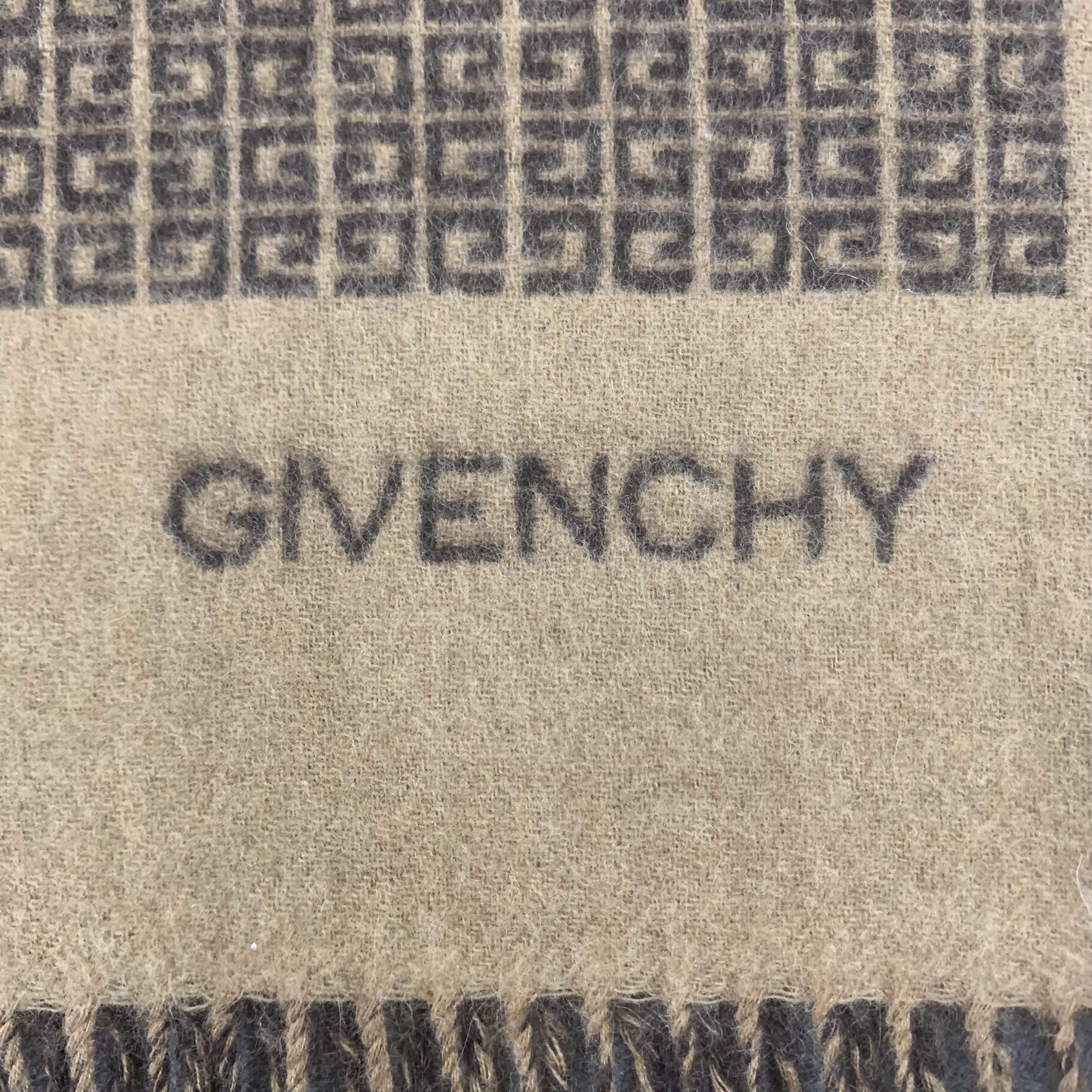 Givenchy Givenchy Scarf Wool Muffler Neck Wrap BL9247 Size ONE SIZE - 5 Thumbnail