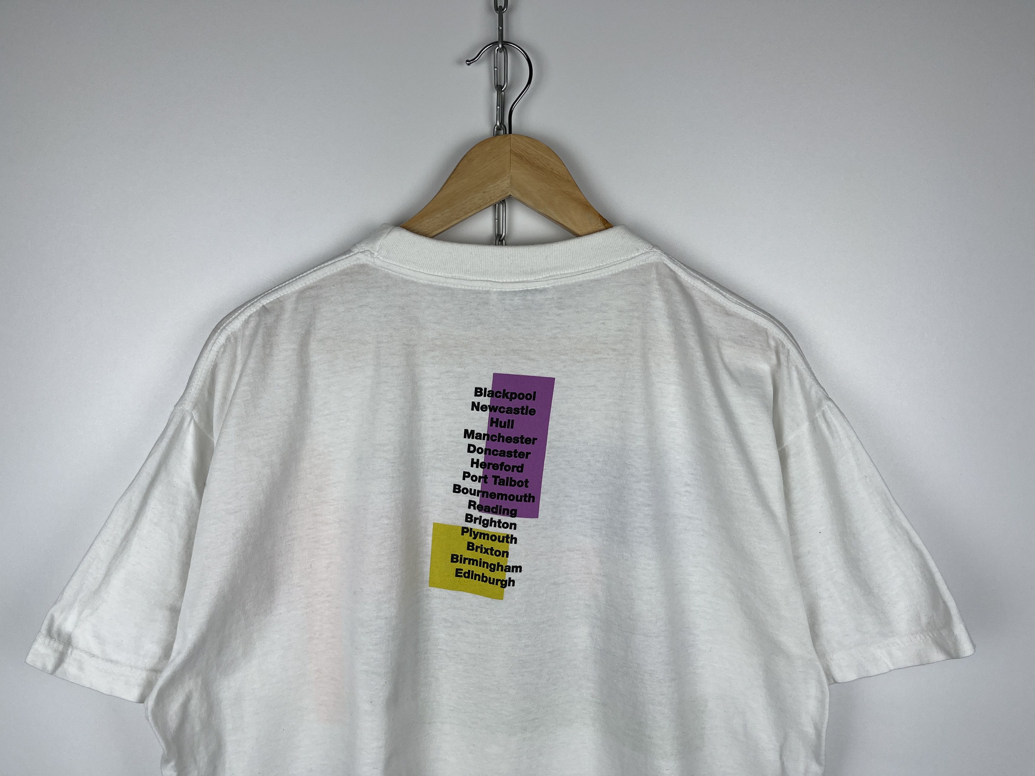 Band Tees × Vintage Vintage UB40 World Tour 1998 Men's T-shirt 90s Size US XL / EU 56 / 4 - 15 Thumbnail
